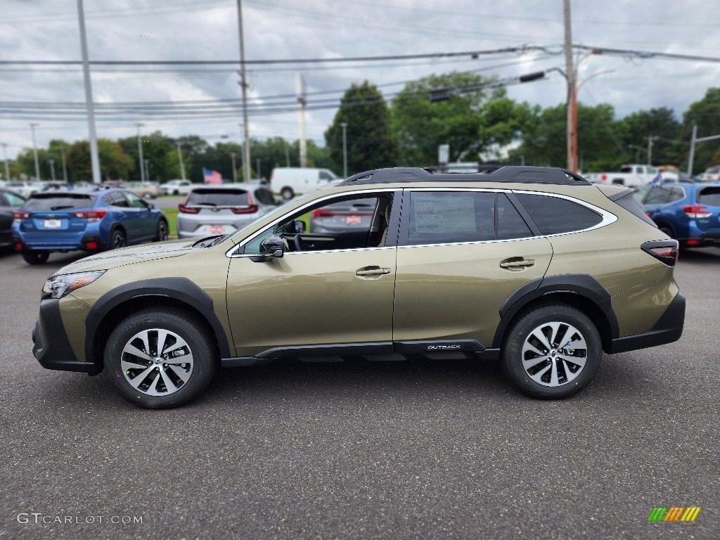2024 Outback Premium - Autumn Green Metallic / Warm Ivory photo #3