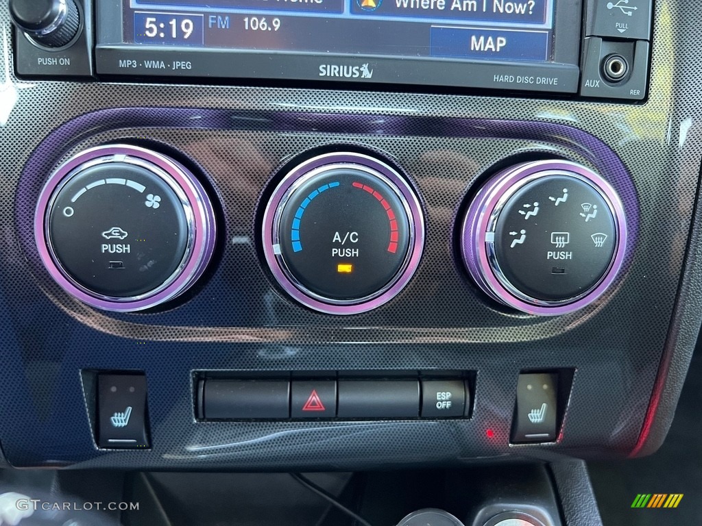 2010 Dodge Challenger SRT8 Controls Photos