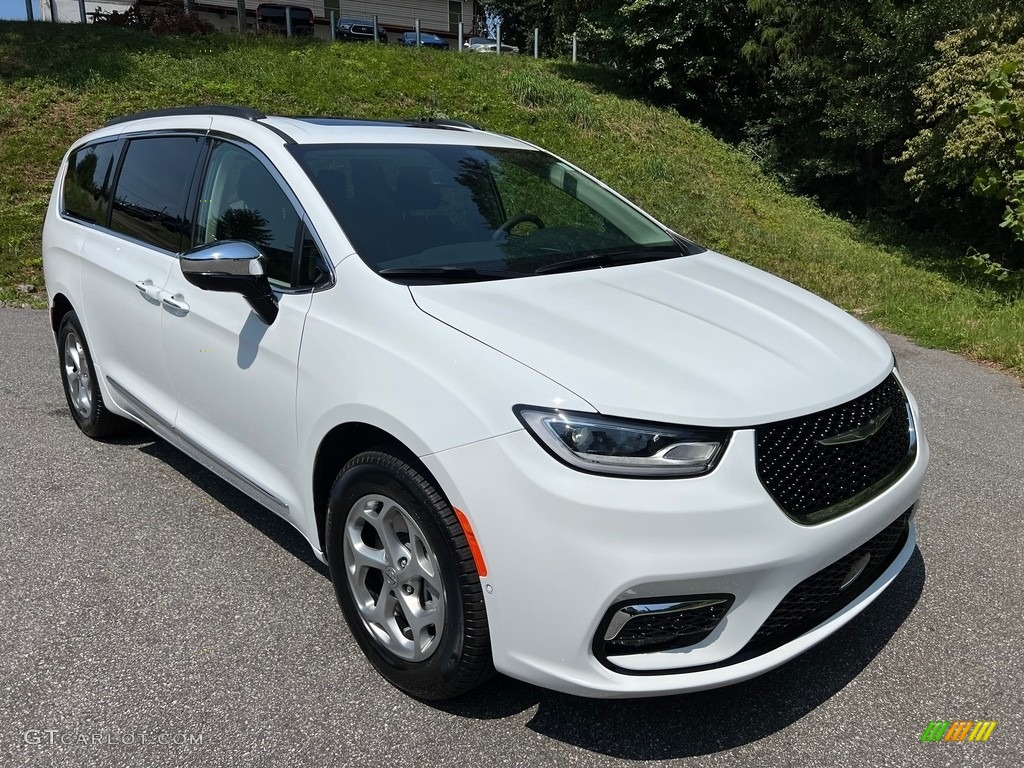 Bright White 2023 Chrysler Pacifica Limited AWD Exterior Photo #146485113