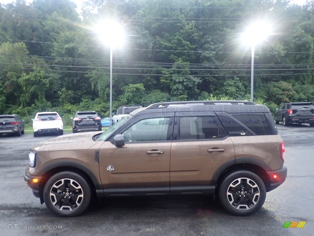 Bronze Smoke Metallic 2022 Ford Bronco Sport Outer Banks 4x4 Exterior Photo #146485201