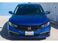 2019 Agean Blue Metallic Honda Civic LX Sedan  photo #7