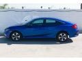 Agean Blue Metallic - Civic LX Sedan Photo No. 10