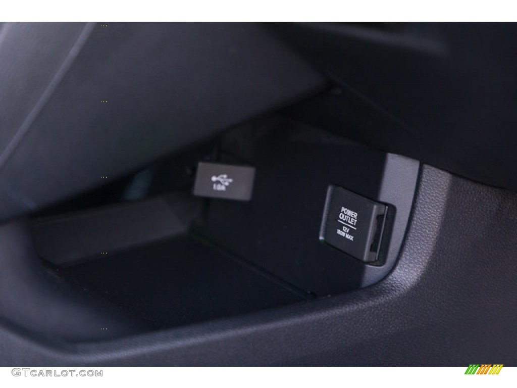 2019 Civic LX Sedan - Agean Blue Metallic / Black photo #23