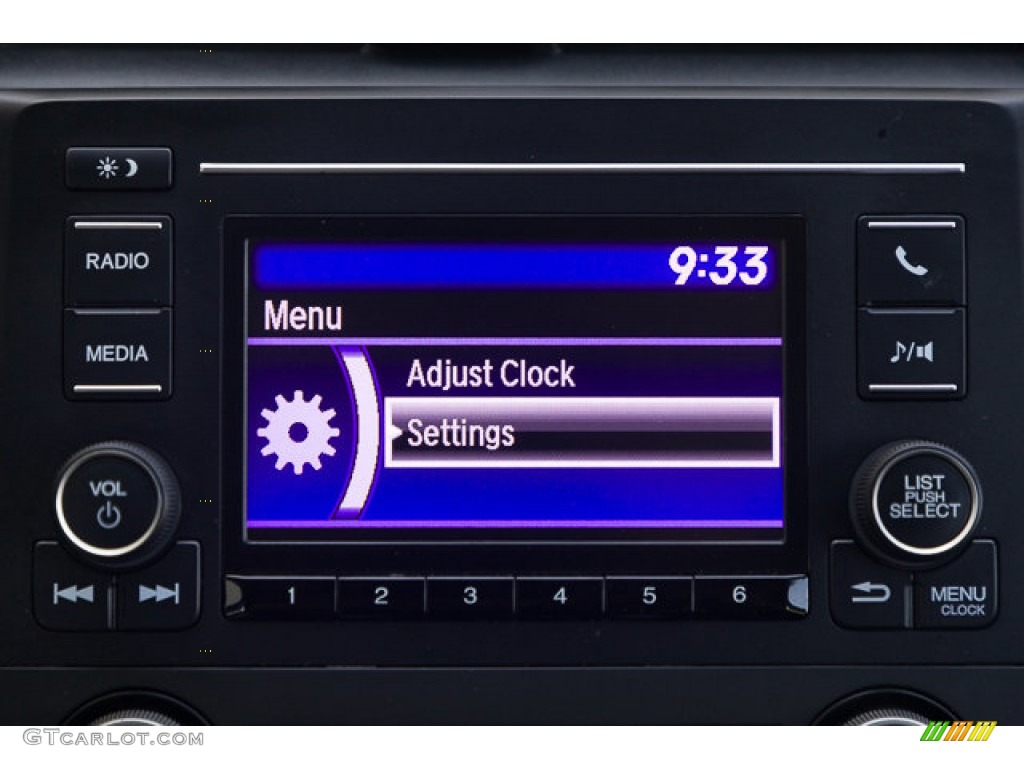 2019 Civic LX Sedan - Agean Blue Metallic / Black photo #25