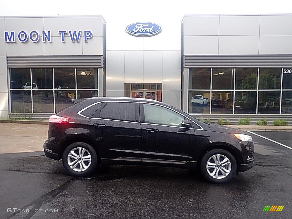 2020 Edge SEL AWD - Agate Black / Ebony photo #1