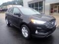 2020 Agate Black Ford Edge SEL AWD  photo #8