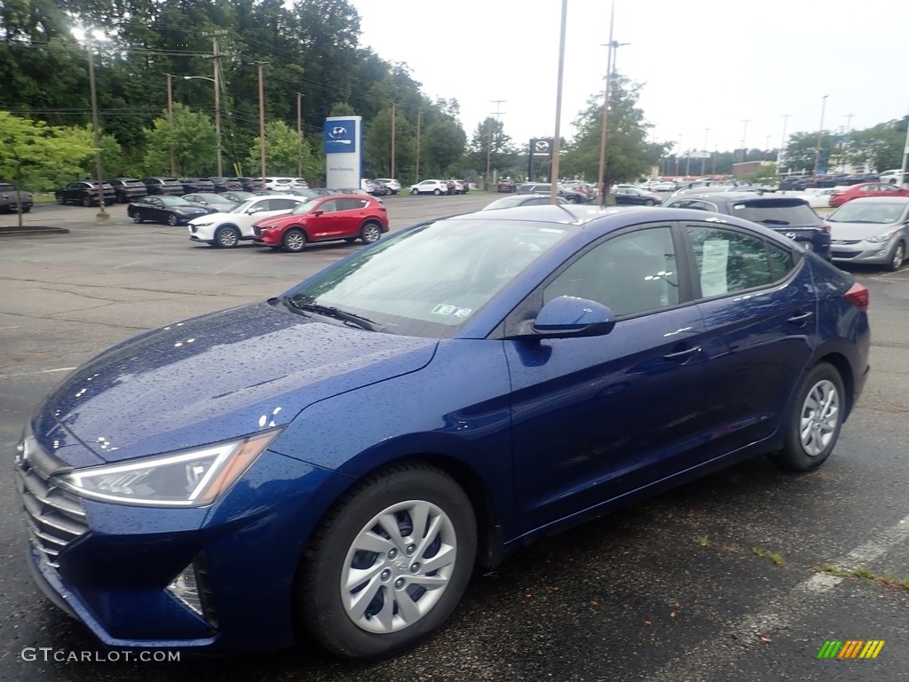 2020 Elantra SE - Lakeside Blue / Gray photo #1