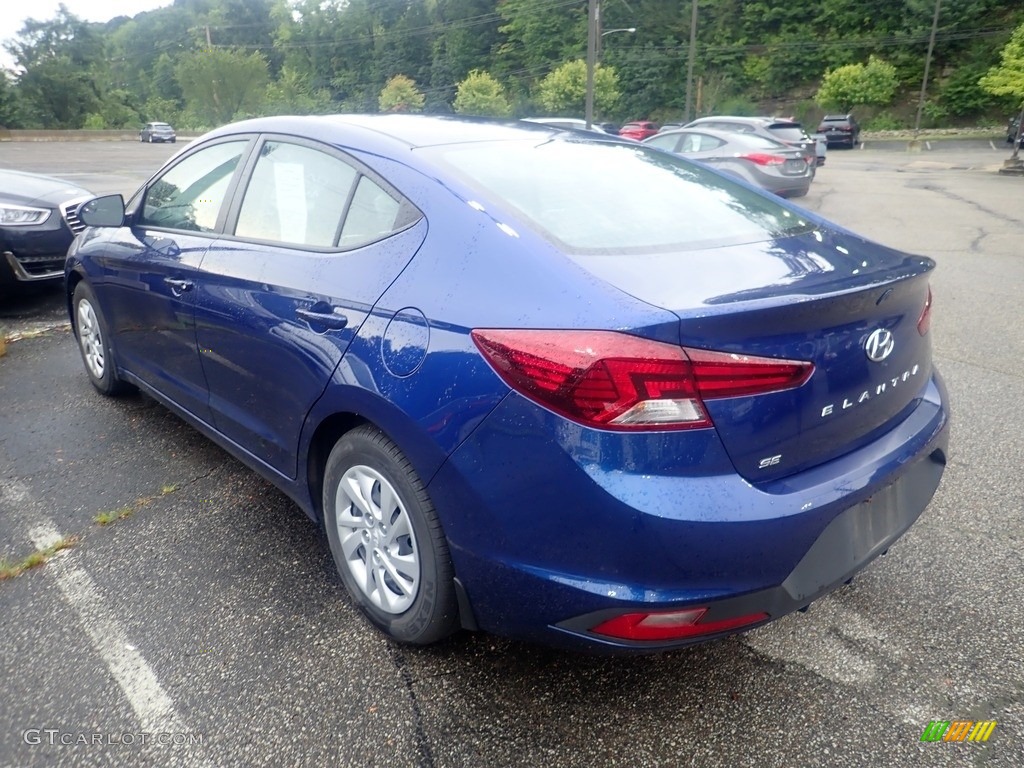 2020 Elantra SE - Lakeside Blue / Gray photo #2