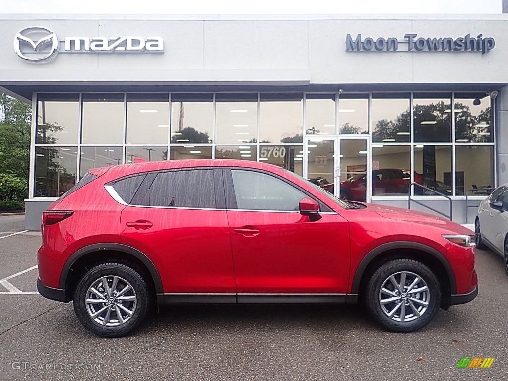 2023 CX-5 S Select AWD - Soul Red Crystal Metallic / Black photo #1