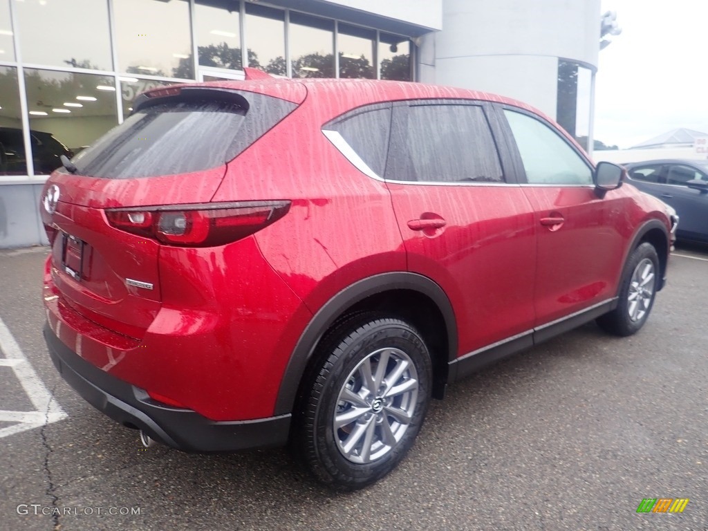 2023 CX-5 S Select AWD - Soul Red Crystal Metallic / Black photo #2