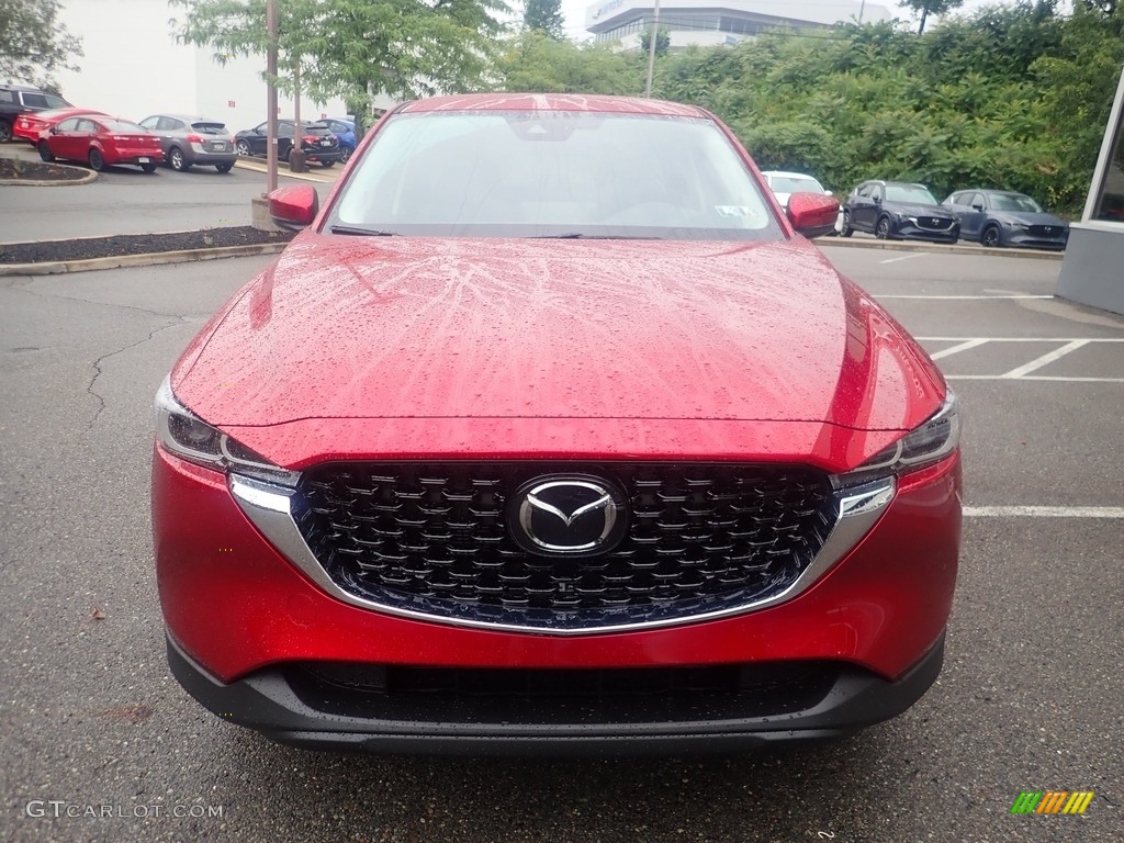 2023 CX-5 S Select AWD - Soul Red Crystal Metallic / Black photo #8