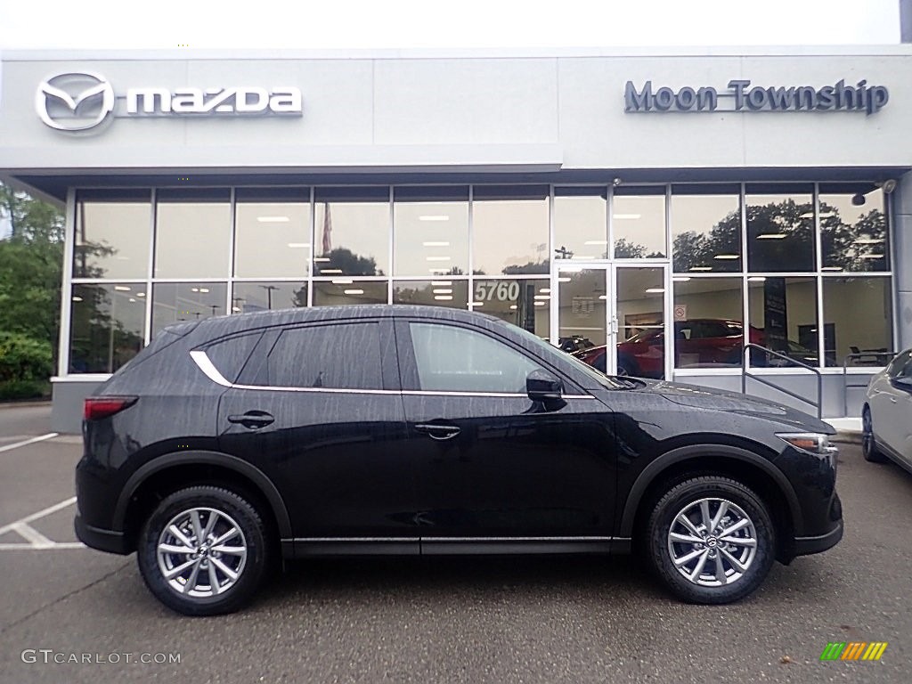 2023 CX-5 S Preferred AWD - Jet Black Mica / Black photo #1