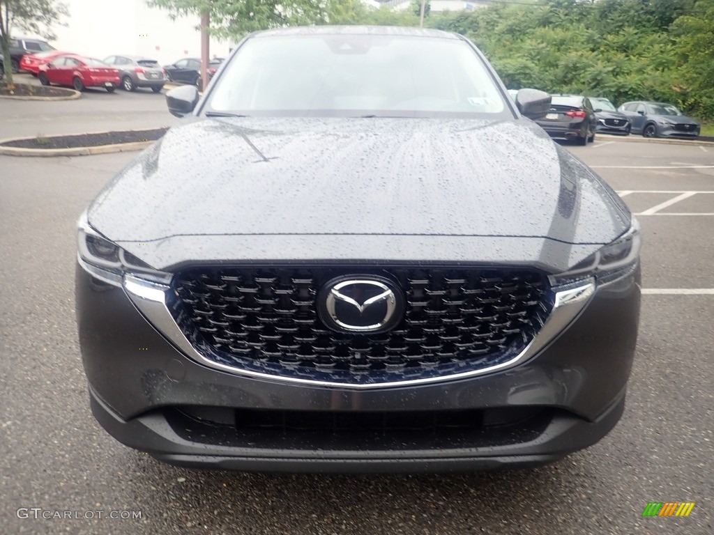 2023 CX-5 S Premium AWD - Machine Gray Metallic / Black photo #8