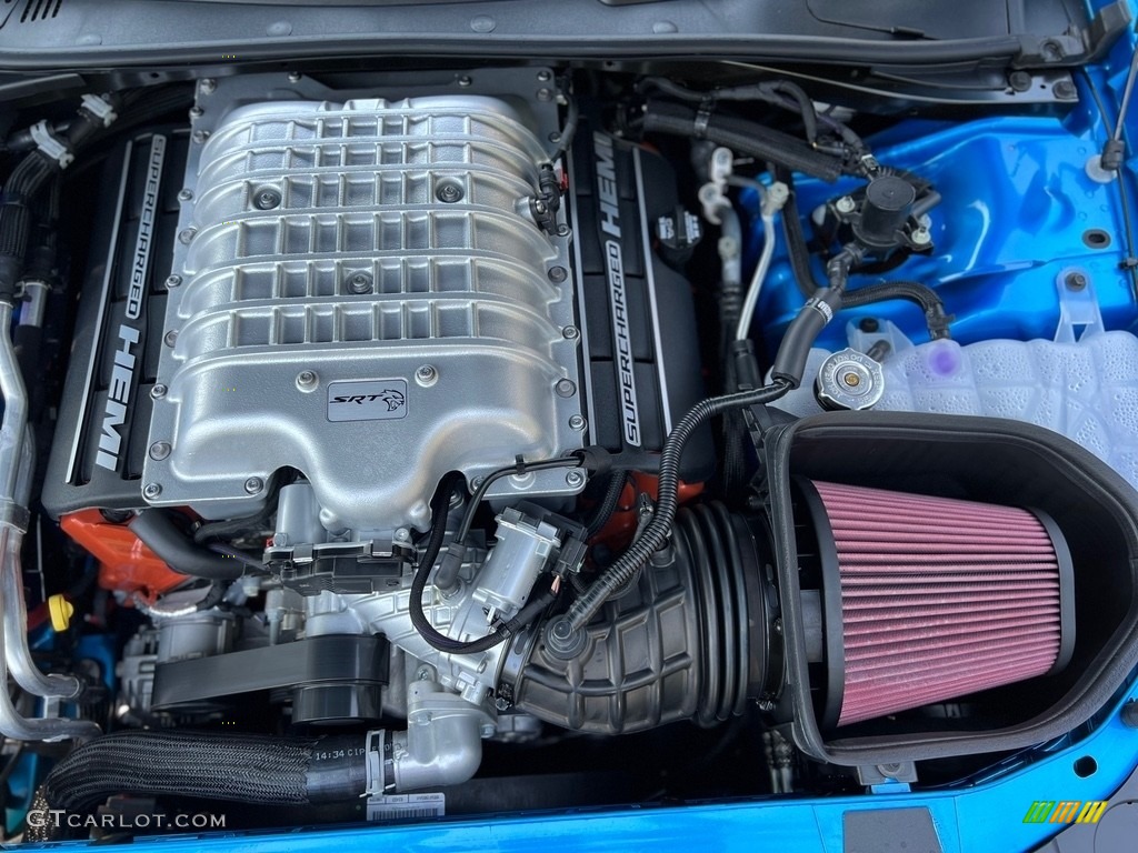 2023 Dodge Challenger SRT Hellcat JailBreak 6.2 Liter Supercharged HEMI OHV 16-Valve VVT V8 Engine Photo #146487754