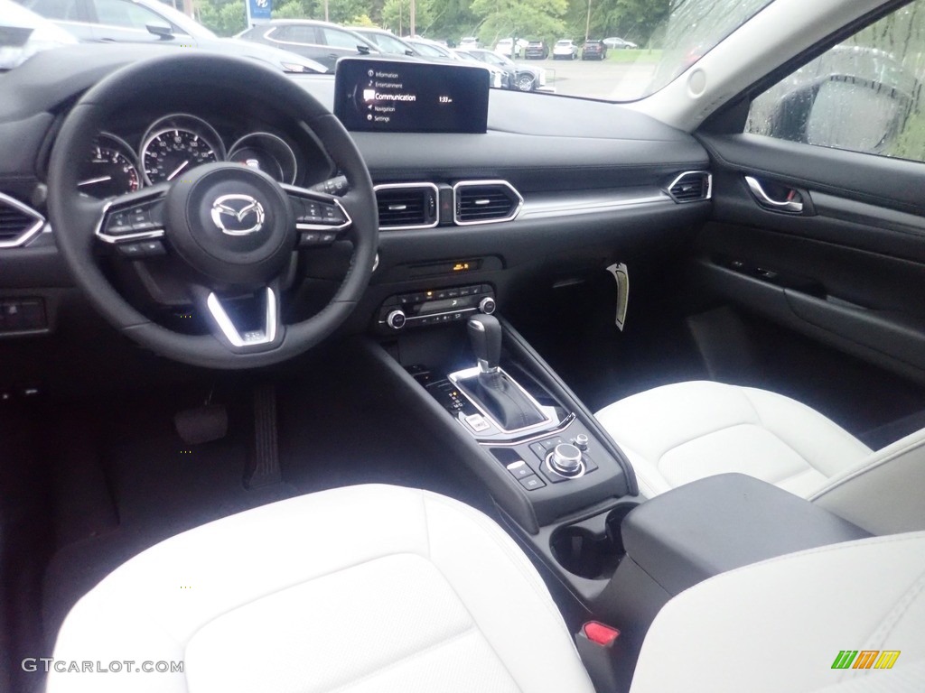 2023 CX-5 S Preferred AWD - Deep Crystal Blue Mica / Parchment photo #13