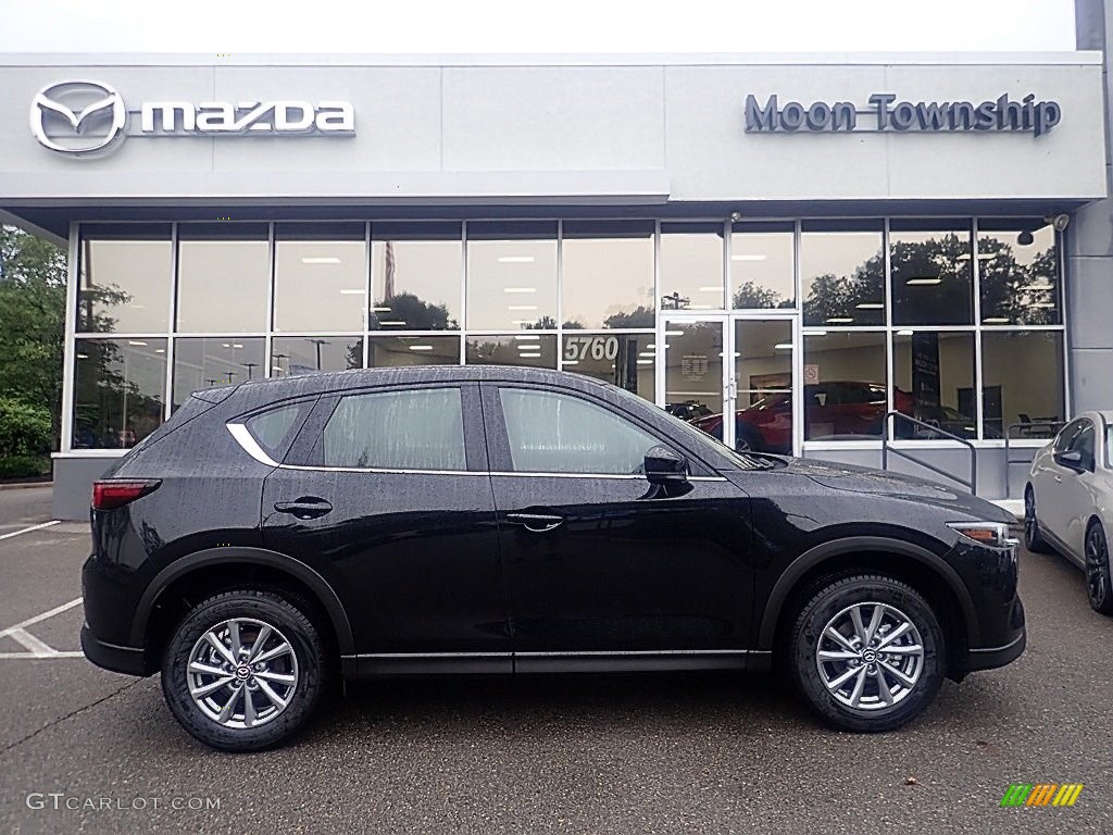 2023 CX-5 S AWD - Jet Black Mica / Black photo #1