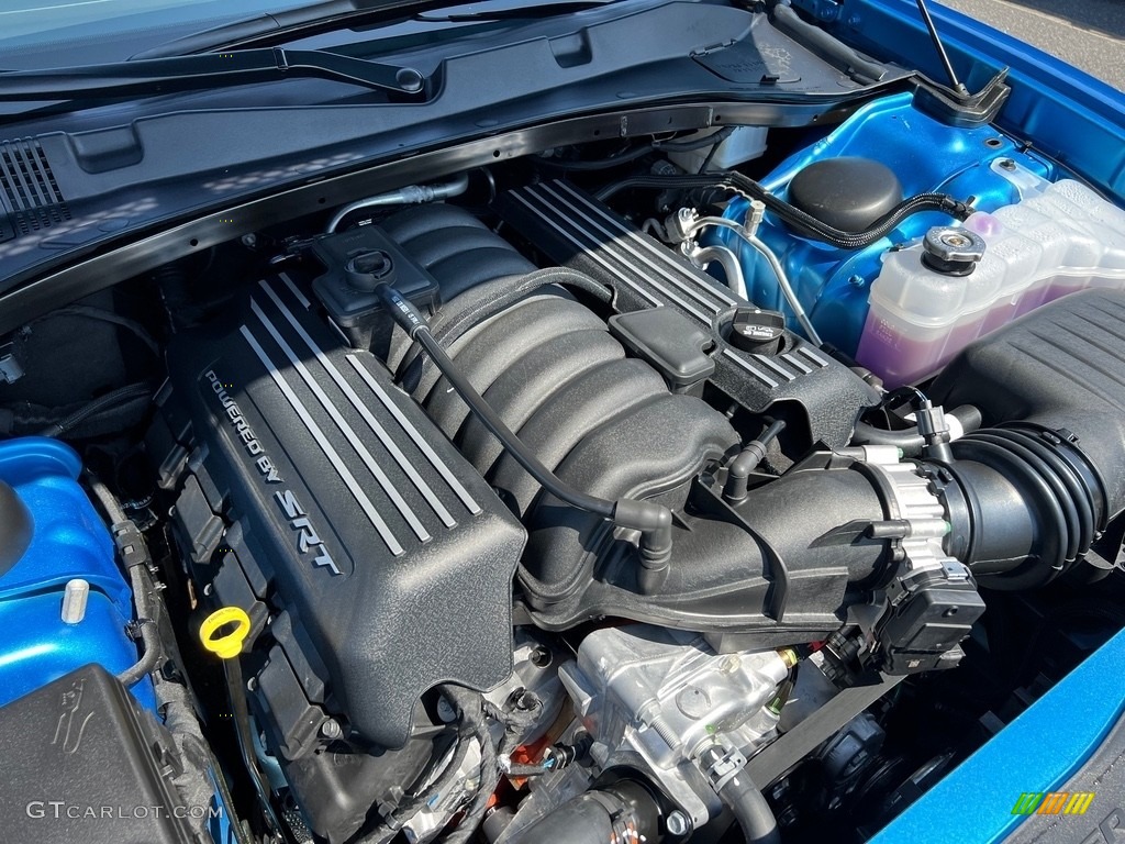 2023 Charger Scat Pack Plus - B5 Blue Pearl / Ruby Red/Black photo #9