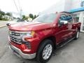 2023 Radiant Red Tintcoat Chevrolet Silverado 1500 LTZ Crew Cab 4x4  photo #2