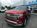 2023 Radiant Red Tintcoat Chevrolet Silverado 1500 LTZ Crew Cab 4x4  photo #3