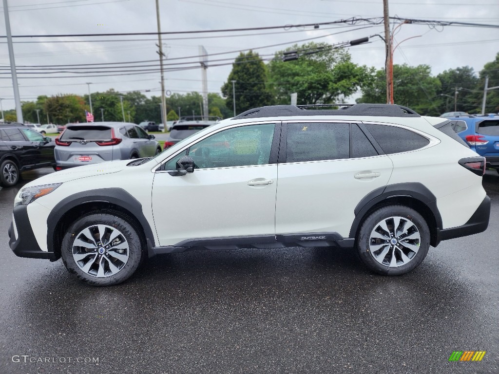 Crystal White Pearl 2024 Subaru Outback Limited Exterior Photo #146489906