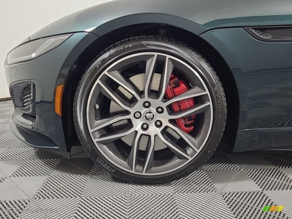 2024 F-TYPE 450 R-Dynamic Coupe - British Racing Green Metallic / Tan w/Light Oyster Stitching photo #9