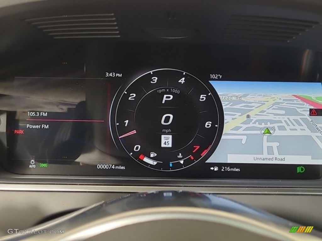 2024 Jaguar F-TYPE 450 R-Dynamic Coupe Gauges Photo #146490023