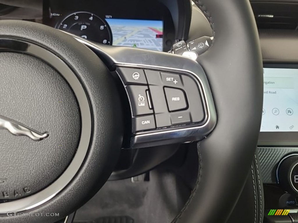 2024 Jaguar F-TYPE 450 R-Dynamic Coupe Tan w/Light Oyster Stitching Steering Wheel Photo #146490093