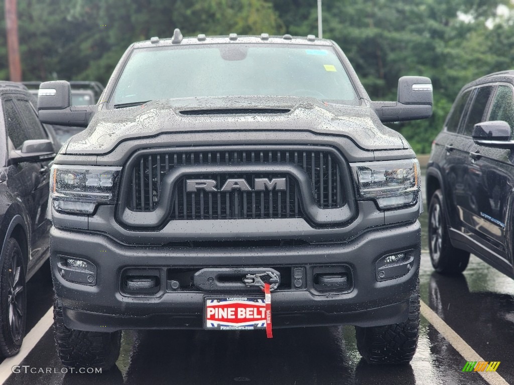 2023 2500 Power Wagon Crew Cab 4x4 - Granite Crystal Metallic / Black photo #2