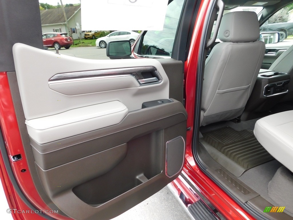 2023 Chevrolet Silverado 1500 LTZ Crew Cab 4x4 Gideon/Very Dark Atmosphere Door Panel Photo #146490363