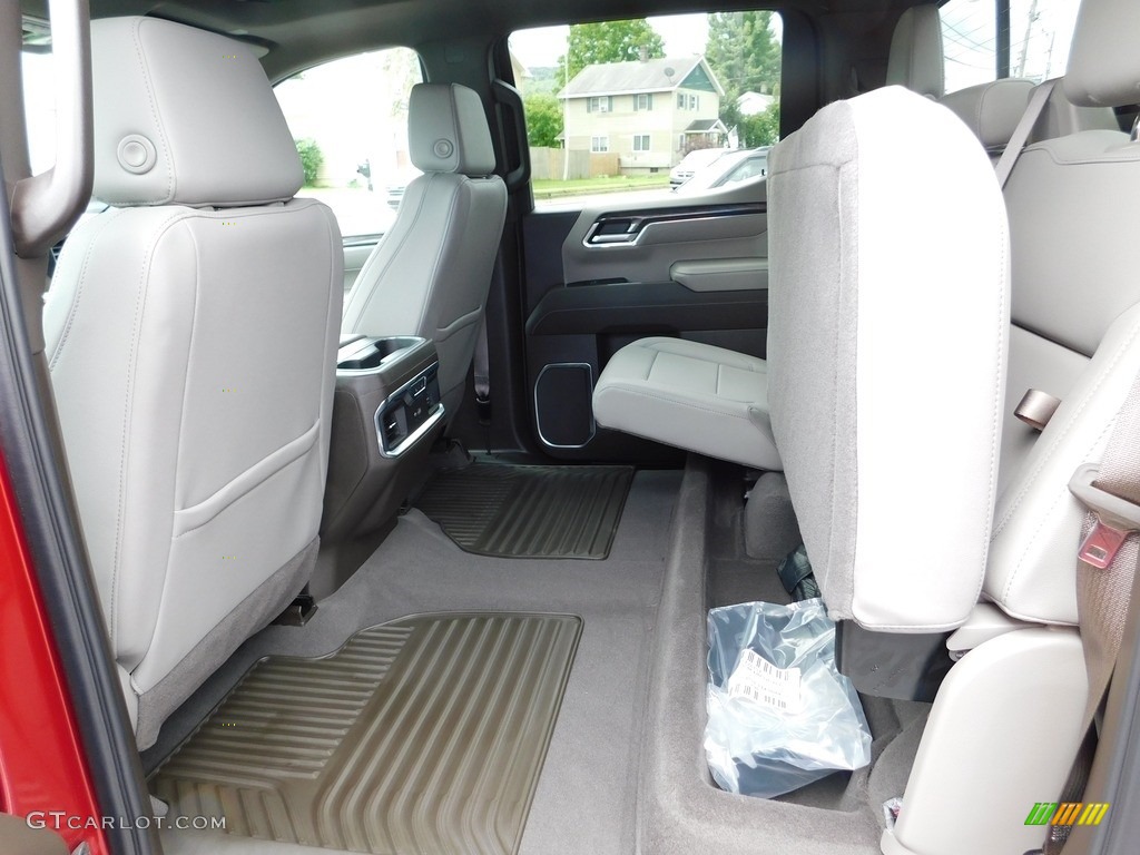 Gideon/Very Dark Atmosphere Interior 2023 Chevrolet Silverado 1500 LTZ Crew Cab 4x4 Photo #146490416