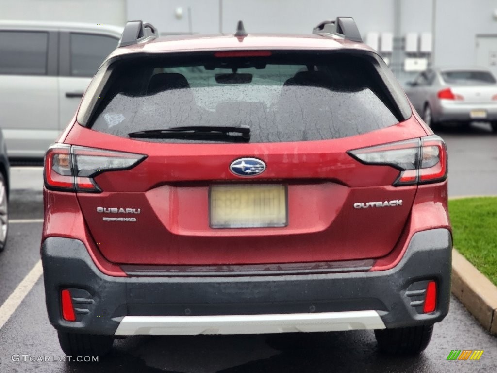 2020 Outback 2.5i Limited - Crimson Red Pearl / Slate Black photo #4