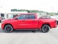 2023 Flame Red Ram 1500 Big Horn Night Edition Crew Cab 4x4  photo #2