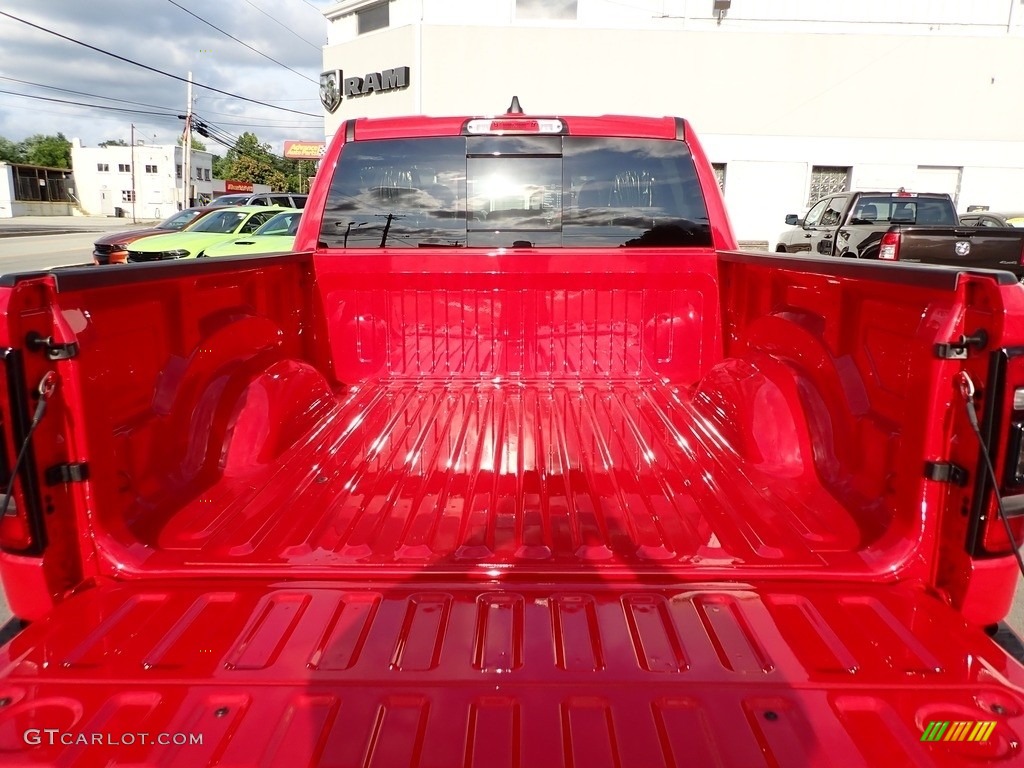 2023 1500 Big Horn Night Edition Crew Cab 4x4 - Flame Red / Black photo #5