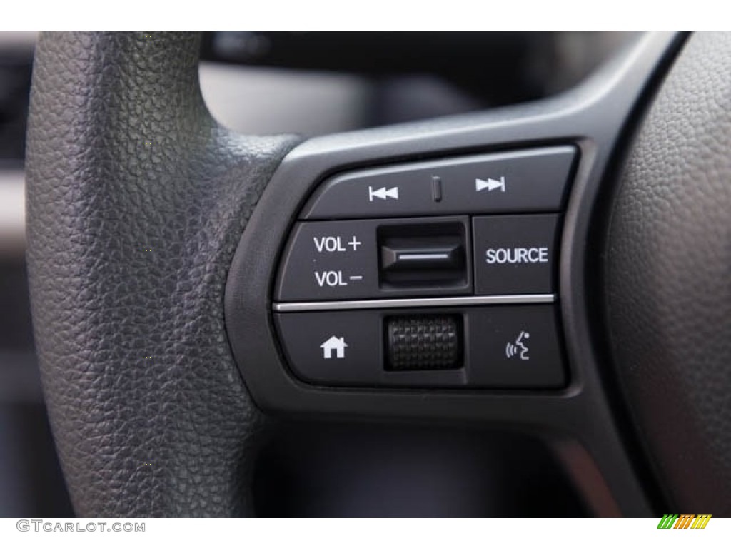 2024 Honda HR-V LX Gray Steering Wheel Photo #146491066
