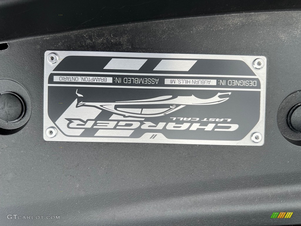 2023 Charger SXT Blacktop - B5 Blue Pearl / Black photo #10