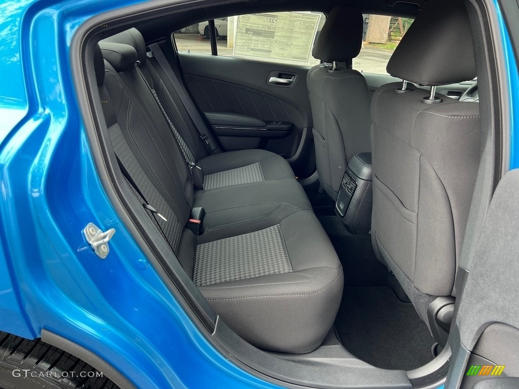 2023 Charger SXT Blacktop - B5 Blue Pearl / Black photo #18
