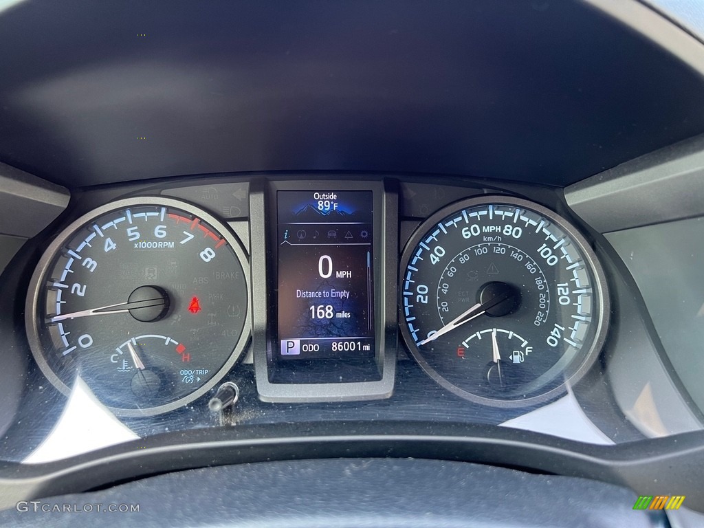 2019 Toyota Tacoma TRD Off-Road Double Cab 4x4 Gauges Photo #146491522