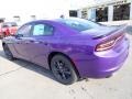 2023 Plum Crazy Pearl Dodge Charger SXT AWD Blacktop  photo #3