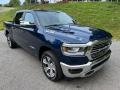 Patriot Blue Pearl 2024 Ram 1500 Laramie Crew Cab 4x4 Exterior