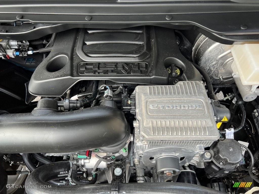 2024 Ram 1500 Laramie Crew Cab 4x4 5.7 Liter HEMI OHV 16-Valve VVT MDS V8 Engine Photo #146491823