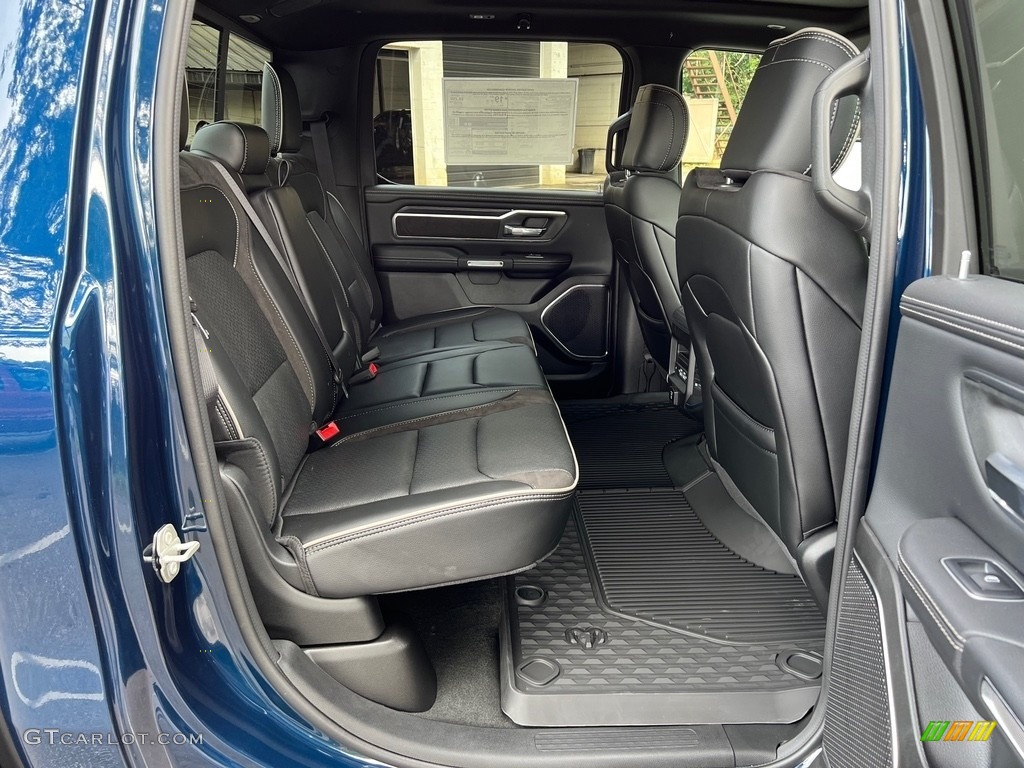 Black Interior 2024 Ram 1500 Laramie Crew Cab 4x4 Photo #146491940