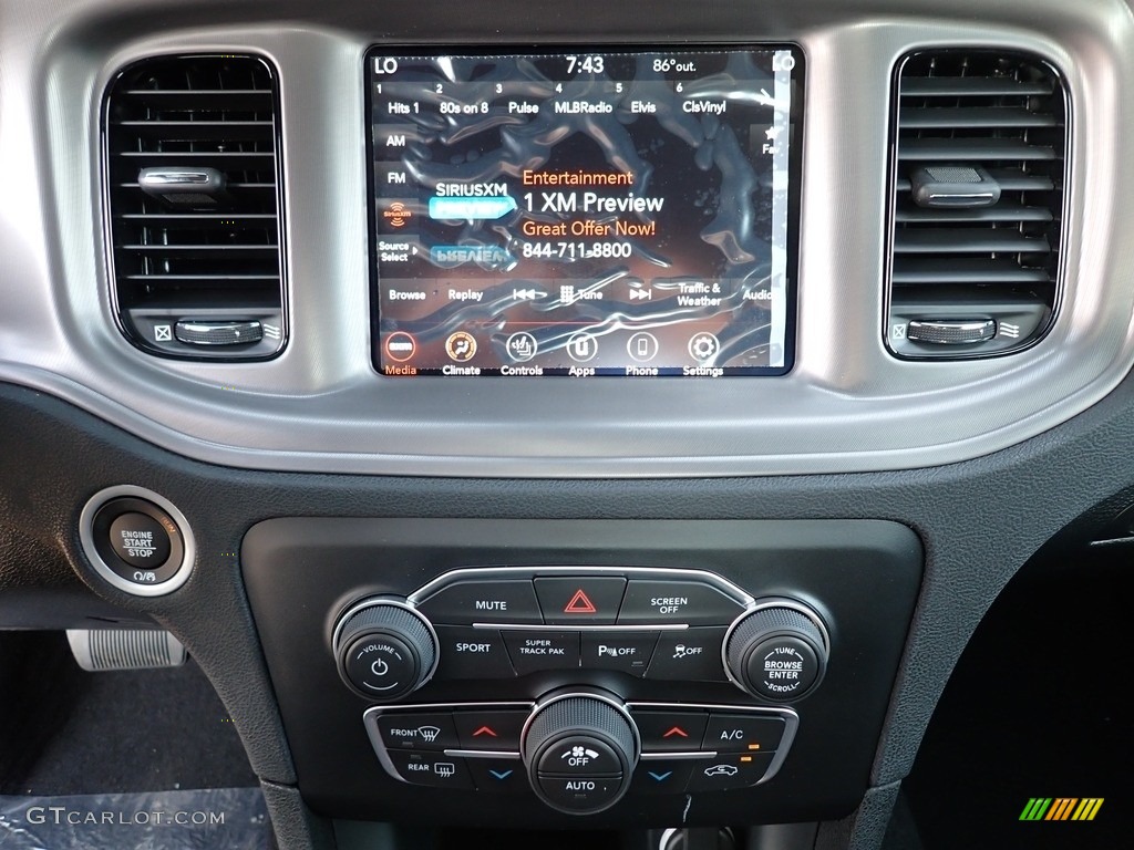2023 Charger SXT AWD Blacktop - Plum Crazy Pearl / Black photo #20