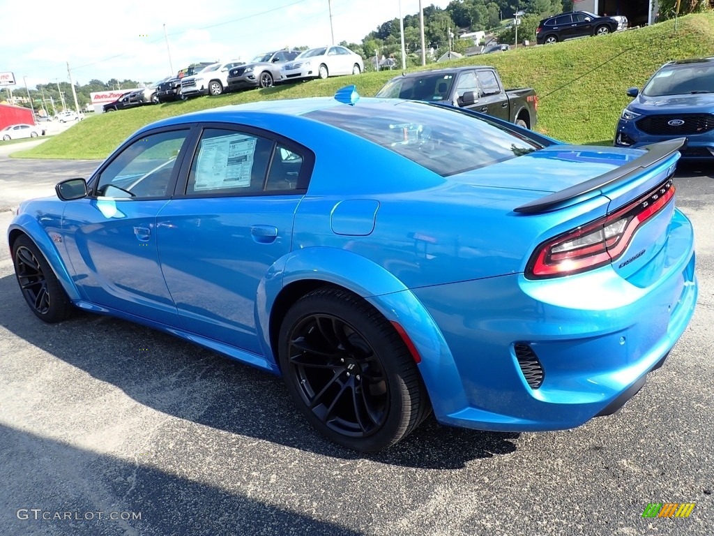 2023 Charger Scat Pack Widebody - B5 Blue Pearl / Black photo #3
