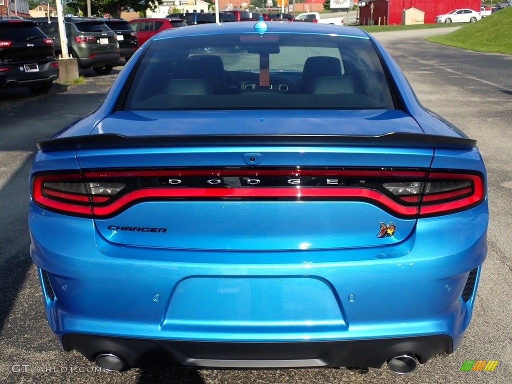 2023 Charger Scat Pack Widebody - B5 Blue Pearl / Black photo #4