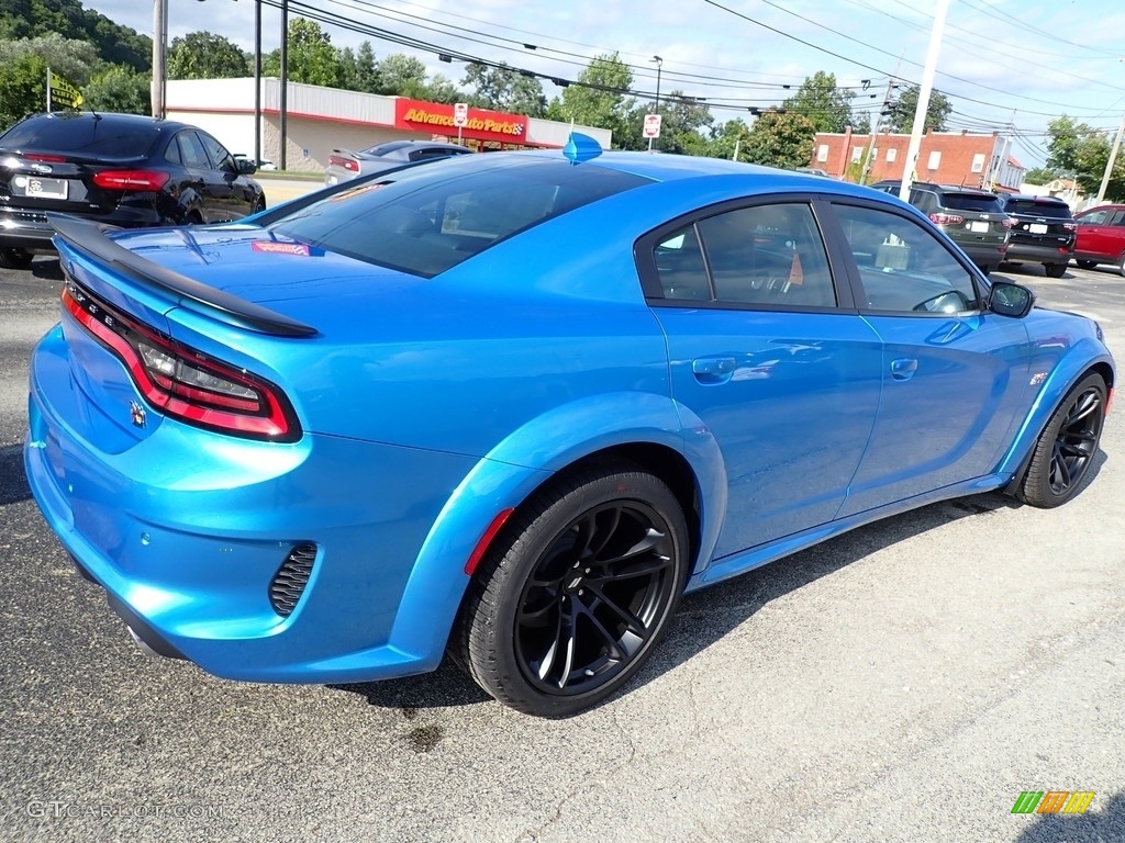 2023 Charger Scat Pack Widebody - B5 Blue Pearl / Black photo #6