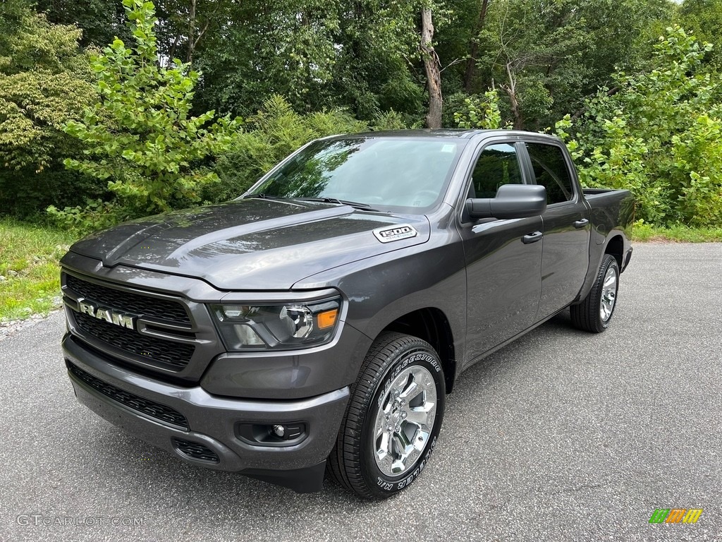 Granite Crystal Metallic 2024 Ram 1500 Tradesman Crew Cab 4x4 Exterior Photo #146492244
