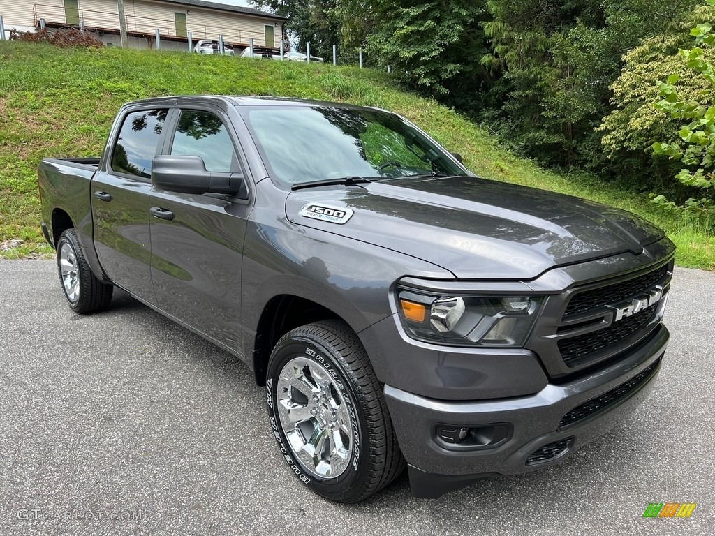 Granite Crystal Metallic 2024 Ram 1500 Tradesman Crew Cab 4x4 Exterior Photo #146492278