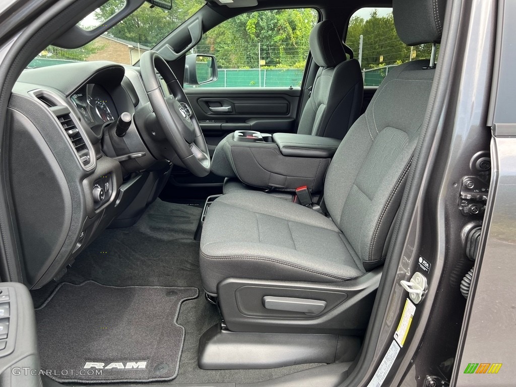 Black Interior 2024 Ram 1500 Tradesman Crew Cab 4x4 Photo #146492400