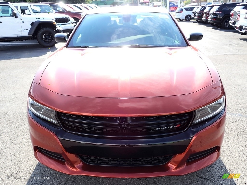 2023 Charger SXT AWD Blacktop - Sinamon Stick / Black photo #9