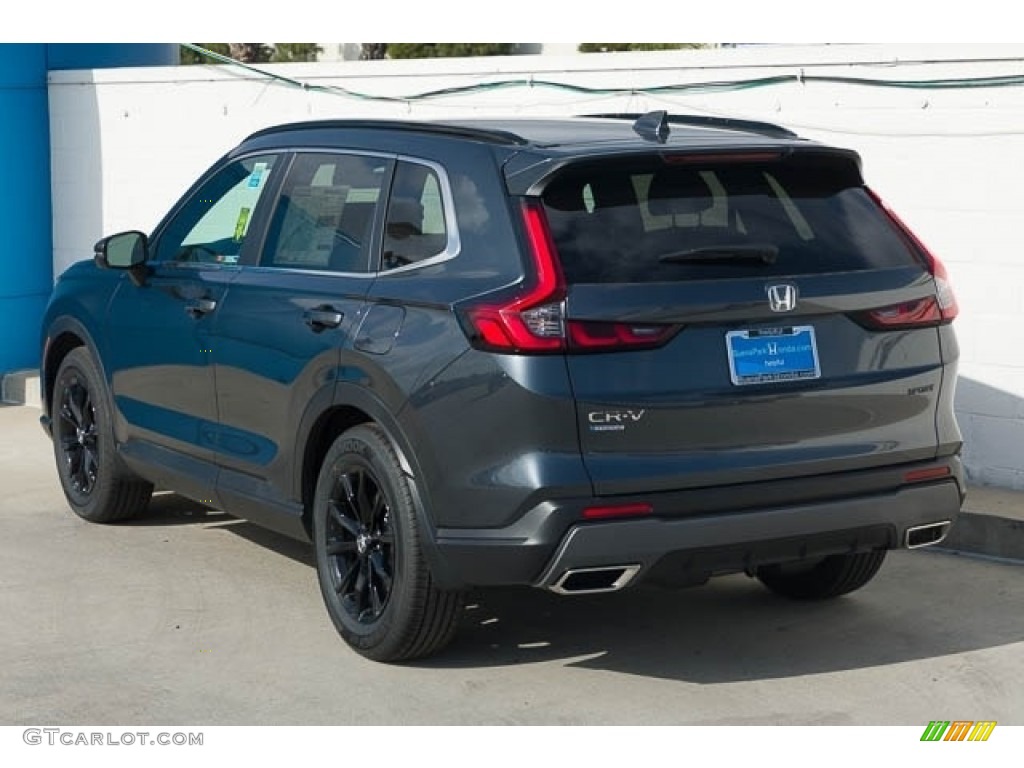 2024 CR-V Sport Hybrid - Meteorite Gray Metallic / Black photo #2